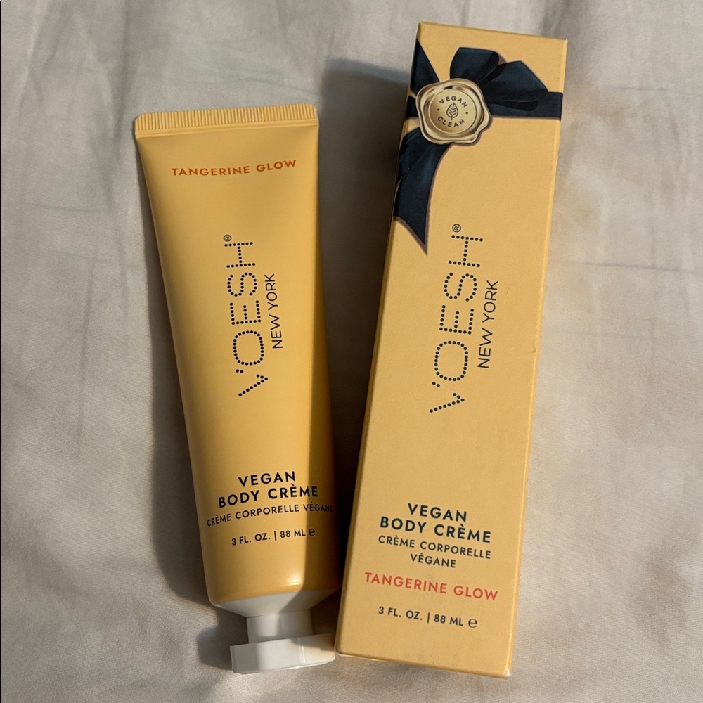 Voesh New York Vegan Body Crème Tangerine Glow 3oz (NEW)